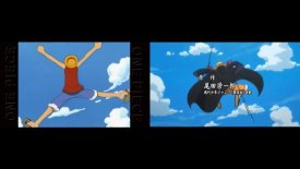 《海贼王》动画OP第1话vs第1000话 永远热血的青春